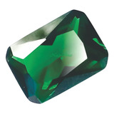 Elegante Esmeralda Pedra Preciosa Octogonal 10x14mm