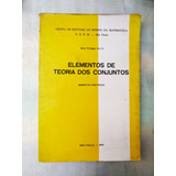 Elementos Da Teoria Dos Conjuntos De 1975 Livro De Benedito Castrucci G E E M