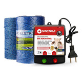 Eletrificador Sr30 Km Bva Fio Eletroplastico Trançado 500m