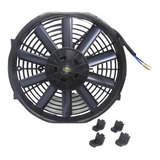 Eletro Ventilador Ventoinha Universal 10 Polegadas 12v 80w