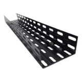 Eletrocalha Com Pintura Preta Perf U 150x50 24 3 Unid