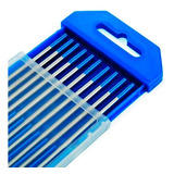 Eletrodo Tungstênio Ponta Azul 2 4mm 3 32 Cx C 10un 