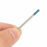 Eletrodo Tungstênio Ponta Azul Com 5 Pç 2 4mm E 5 Pç 3 25mm
