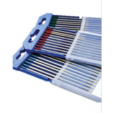 Eletrodo Tungstenio Ponta Azul Dourado Cinza Branco Vermelho 20 Peças