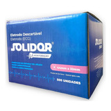 Eletrodos Ecg Solidor 500 Unidades Adulto E Infantil