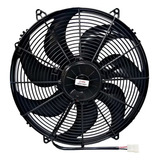 Eletroventilador Ventoinha Spal 12v Aspirante 16 Polegadas