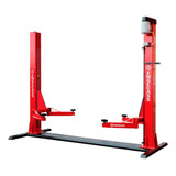 Elevador Automotivo 2 6t Vermelho Trifásico Ec 2600 Engecass 220 380 trifásico 