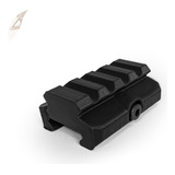 Elevador Suporte Mount Trilho Picatinny 4 Slots 20mm