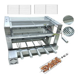 Elevante Grill 705 Inox 5 Espetos