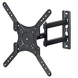 ELG- FULL40-PRO- Suporte De Parede Multiarticulado- Movimentação Total Para TVs De 26-- A 65-- Com Maior Comprimento De Braço- Capacidade Máxima De 30 Kg- Preto