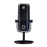 Elgato Wave 1 Microfone Condensador USB Premium E Solução De Mistura Digital Tecnologia Anti Clipes Mudo Tátil Streaming E Podcasting