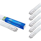 Elgin Kit 05 Lâmpada Led 10w T8 Tubular 60cm Bco Frio 6500k Cor Da Luz Branco frio 110v 220v
