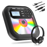 Eliminação De Leitor De Cd Portátil Com Bluetooth E Alto fal