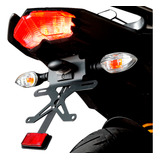 Eliminador De Rabeta Fazer 250 Fz25 Yamaha 2018 Á 2024 Preto