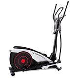 Elíptico Magnético 219 Semi-Profissional Com 8 Níveis De Resistência E Painel LCD 5-5- - Ideal Para Condomínios- Residências E Clubes - Suporta Até 120kg