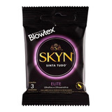 Elite Skyn Preservativo Lubrificado C 3unidades