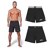 Elite Sports Bermuda Masculina MMA Fight Shorts Black Jack UFC BJJ No Gi Grappling Jiu Jitsu Preto Medium