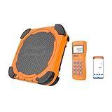 Elitech LMC-210A Balança Eletrônica Digital Sem Fio De Carga De Refrigerante Para Processamento De Recuperação De Refrigerante HVAC-Auto AC Com Display LCD Retroiluminado- 330lbs - 150kgs