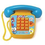 Elka Fazendinha Da Galinha Galinha Pintadinha Mini 1087 Telefone Sonoro Amarelo Azul