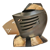 Elmo Medieval Decorativo Capacete Torneio Medieval Aço