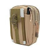 Elonglin Masculina Bolsa De Cintura Porta Treco Celuler Carteira Pochete Tático Militar Cintura Para Homens 2