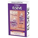 ELSEVE Kit L Oréal Paris Liso Dos Sonhos Shampoo Condicionador 375 Ml 170 Ml Multicolorido