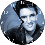 Elvis Presley Relógio De Parede Em Disco De Vinil Vintage