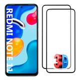 Em Dobro Película Vidro 3d Compatível Redmi Note 11 11s