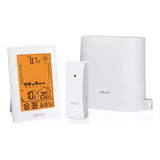 Em Tempo Real Rainfall Registro Chuva Medida Backlight Preto