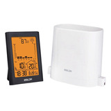 Em Tempo Real Rainfall Registro Chuva Medida Backlight Preto