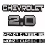 Emb Chevrolet 2 0 Plaqueta