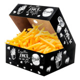Embalagem Batata Frita Viagem Delivery M Modelo Giz 50 Un