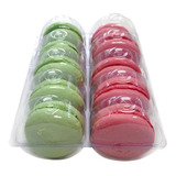Embalagem Blister Para 10 Macarons 160 Unidades