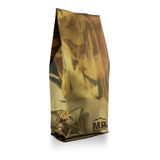 Embalagem Café Moído Dourado Metal 500grs 10x28cm 200 Unid 