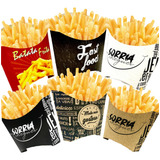Embalagem Caixa Caixinha De Batata Frita P 500 Unidades Full