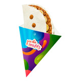 Embalagem Cone Bubble Wafle Crepe Wrap 100 Unidades