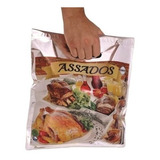 Embalagem Frango Assado Sacola Térmica Resistente 200 Unid