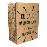 Embalagem Impera Embalagens Saco Kraft Pequeno Pra Delivery Hamburguer C 250