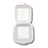 Embalagem Lanches Hambúrguer H3 Grande De Isopor 100un Full