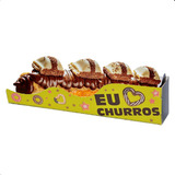 Embalagem Para Churros Gourmet Várias Cores 100un