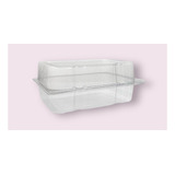 Embalagem Para Doces E Bolos Retangular Bp13 Cx Com 100 Unid Cor Transparente