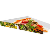 Embalagem Para Fatia De Pizza Verde 100un