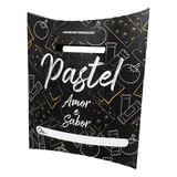 Embalagem Pastel P 15 Cm Doce Mini Delivery Viagem 100 Und