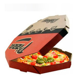 Embalagem Pizza 30cm 100un Tampa Fundo Unidos Caixa Delivery Cor Parda