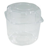 Embalagem Plástica Pet Cristal Para Panetone 500g 10 Unid 