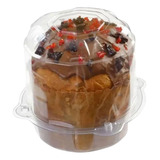 Embalagem Plástica Pet Cristal Para Panetone 500g 100 Unid