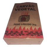 Embalagem Saco Carvão Vegetal Padrão 3 Kg 100 Unidades