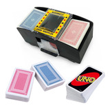 Embaralhador Automatico De Cartas Misturador Baralho Pilhas