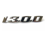 Emblema 1300 Do Fusca Em Metal Cromado Da Tampa Motor