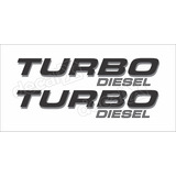 Emblema Adesivo Caçamba F250 Turbo Diesel